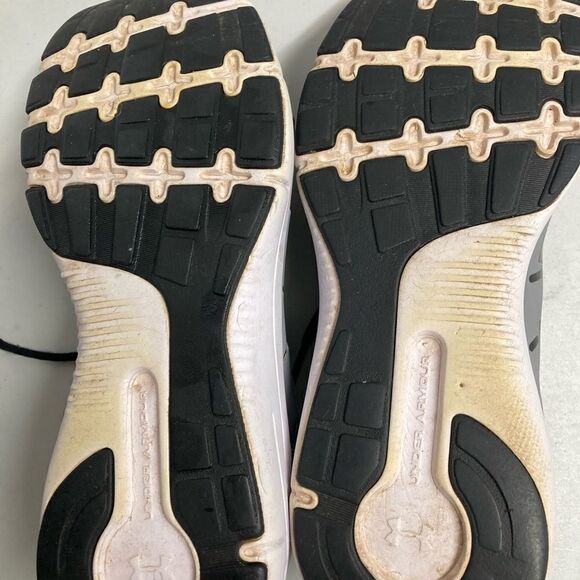 UNDER ARMOUR,Men’s Athletic Shoes, Size 7.5, gray&white, lace up, - Picture 6 of 14